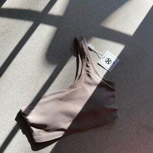 Seamless Taupe Sports Bra